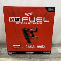 NEW - Milwaukee FUEL 3-1/2 in. 18-Volt 21-Degree Lithium-Ion Brushless Cordless Framing Nailer (Tool-Only)