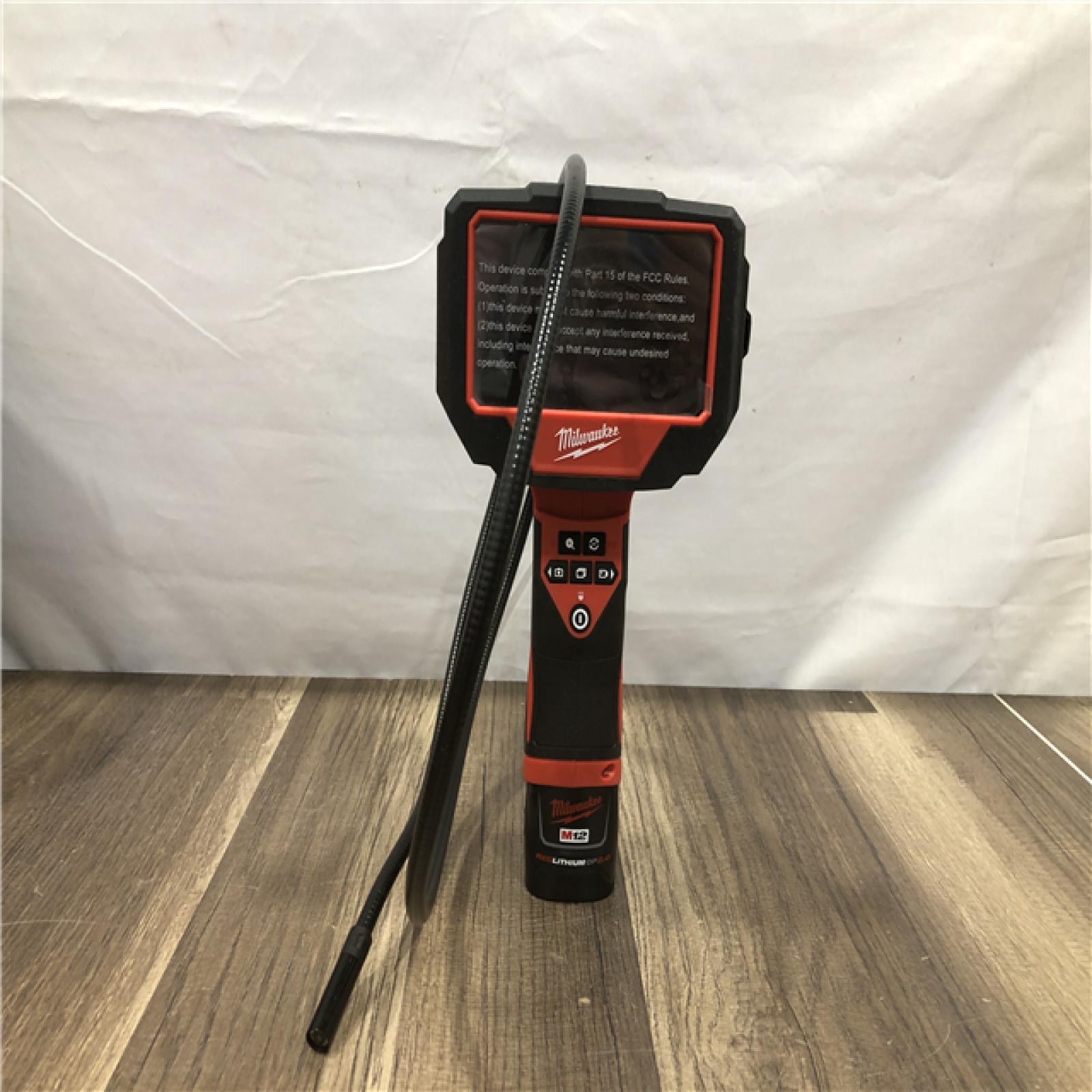 AS-IS Milwaukee 12V Lithium-Ion Cordless M-SPECTOR 360-Degree 4 ft. Inspection Camera Kit