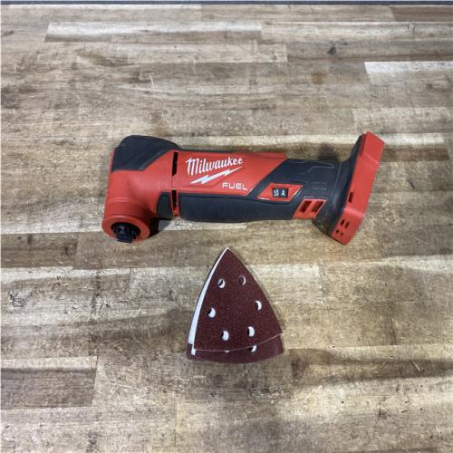 Houston Location AS-IS Milwaukee FUEL 18V Lithium-Ion Cordless Brushless Oscillating Multi-Tool (Tool-Only)