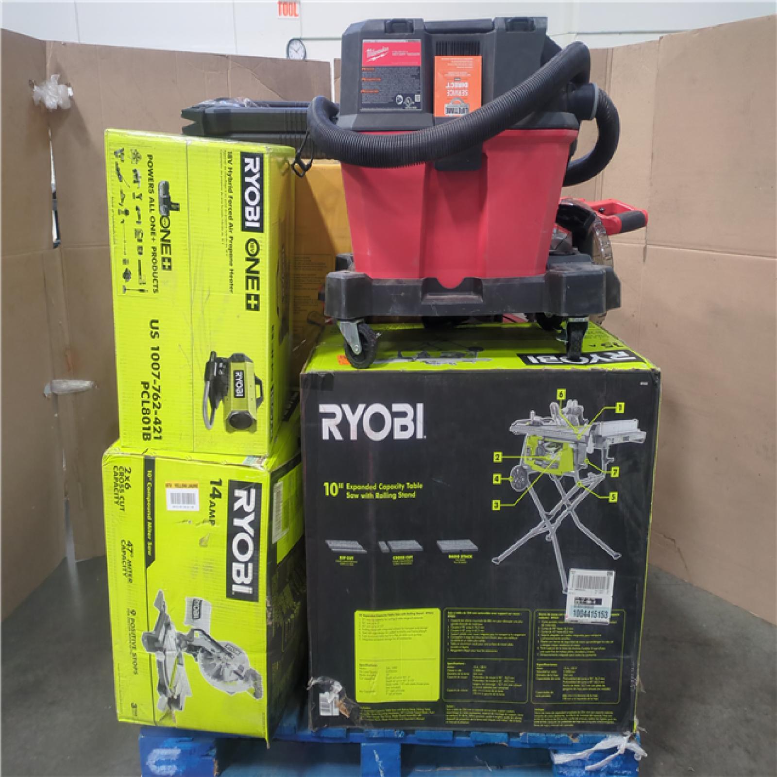 CALIFORNIA AS-IS TOOL PALLET