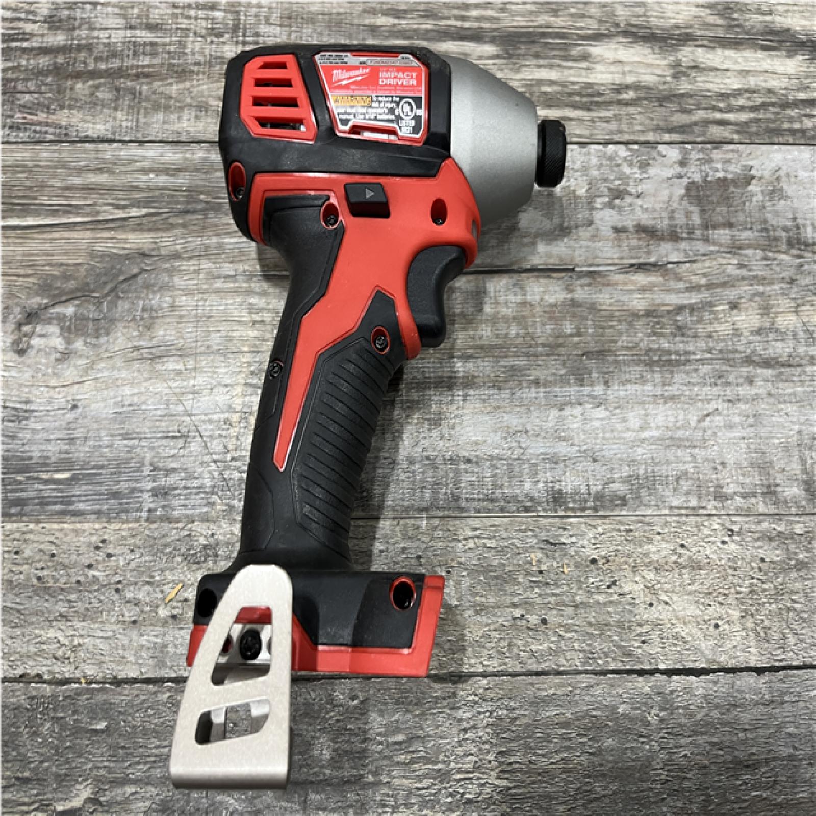AS-IS Milwaukee 18V Lithium-Ion Cordless 1/4 in. Hex Impact Driver (Tool-Only)
