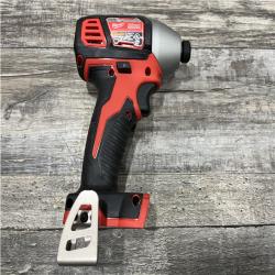 AS-IS Milwaukee 18V Lithium-Ion Cordless 1/4 in. Hex Impact Driver (Tool-Only)
