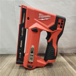 AS-IS- Milwaukee M12 3/8 Crown Stapler (Tool Only)