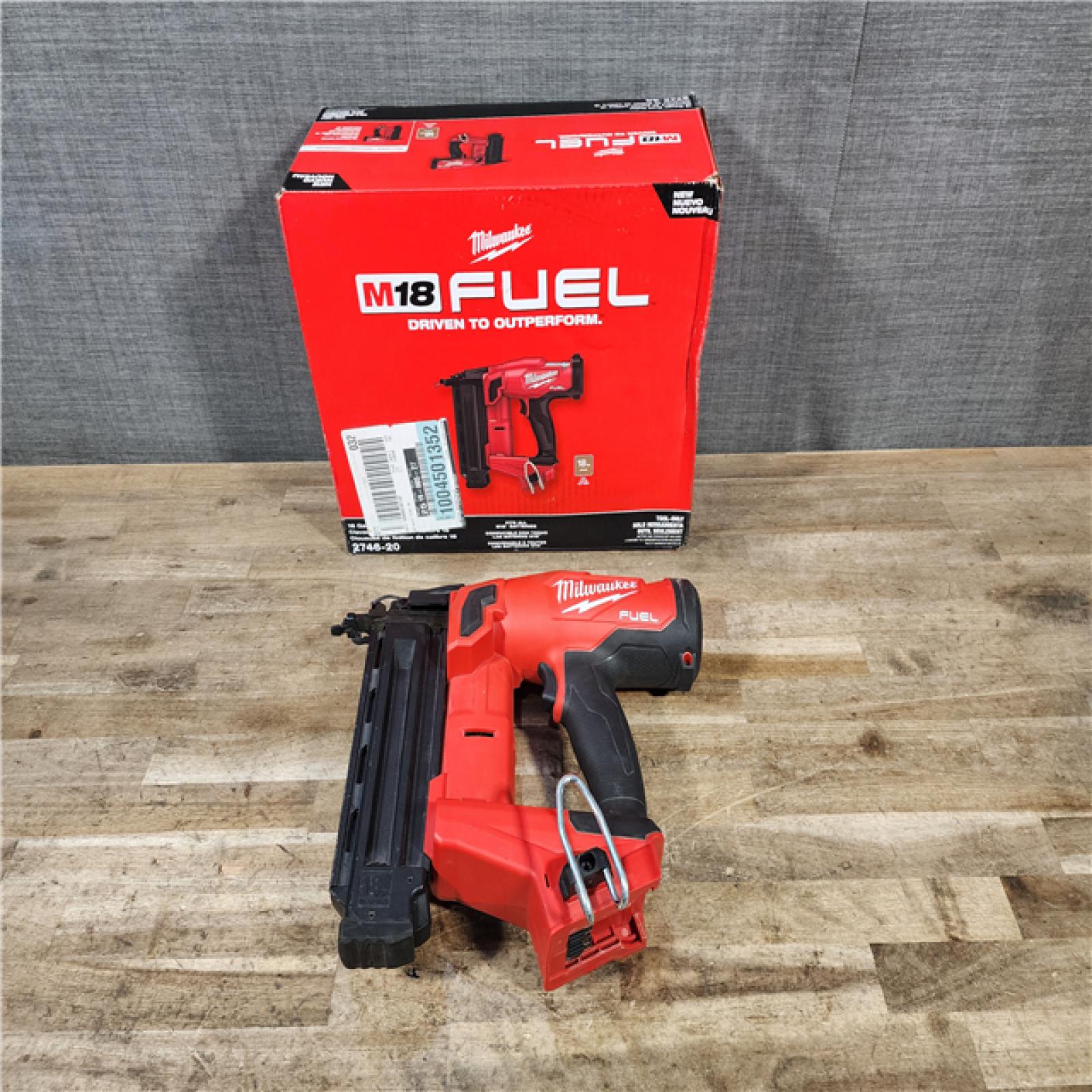 HOUSTON LOCATION - AS-IS Milwaukee M18 Fuel 18V Brushless 18-Gauge Brad Nailer 2746-20 (Bare Tool)