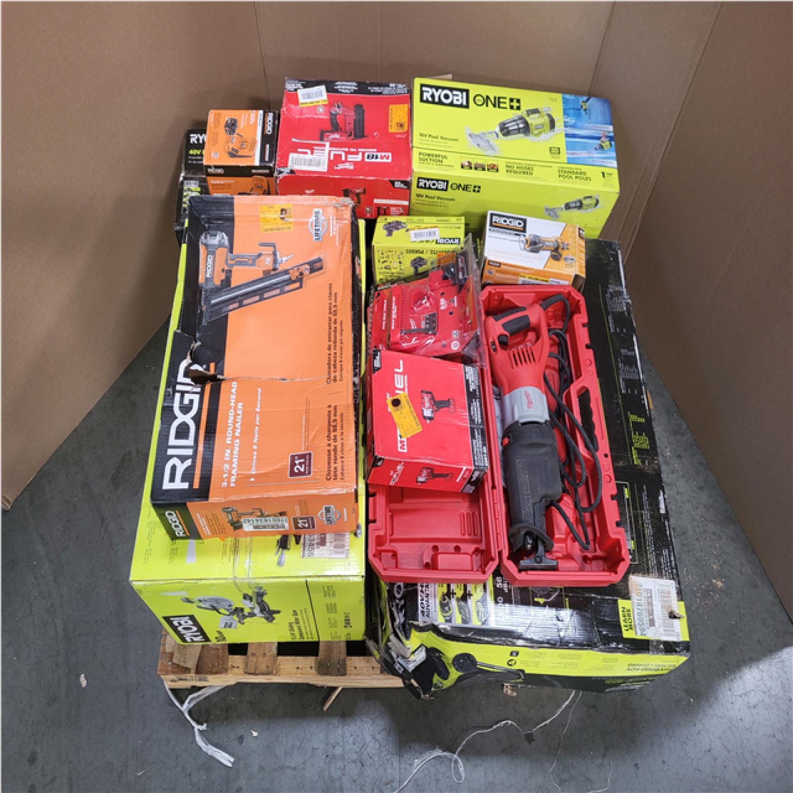 CALIFORNIA AS-IS TOOL PALLET