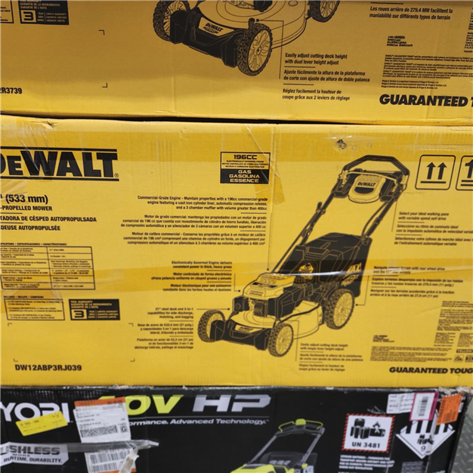 Dallas Location - As-Is Outdoor Power Equipment