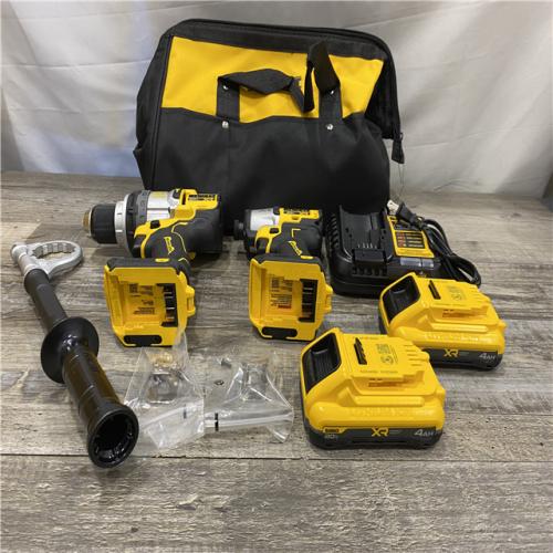 AS-IS DEWALT 20V MAX Lithium-Ion Cordless 2-Tool Combo Kit