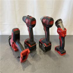 AS-IS - Milwaukee M18 18-Volt Lithium-Ion Cordless Combo Kit 7-Tool Kit
