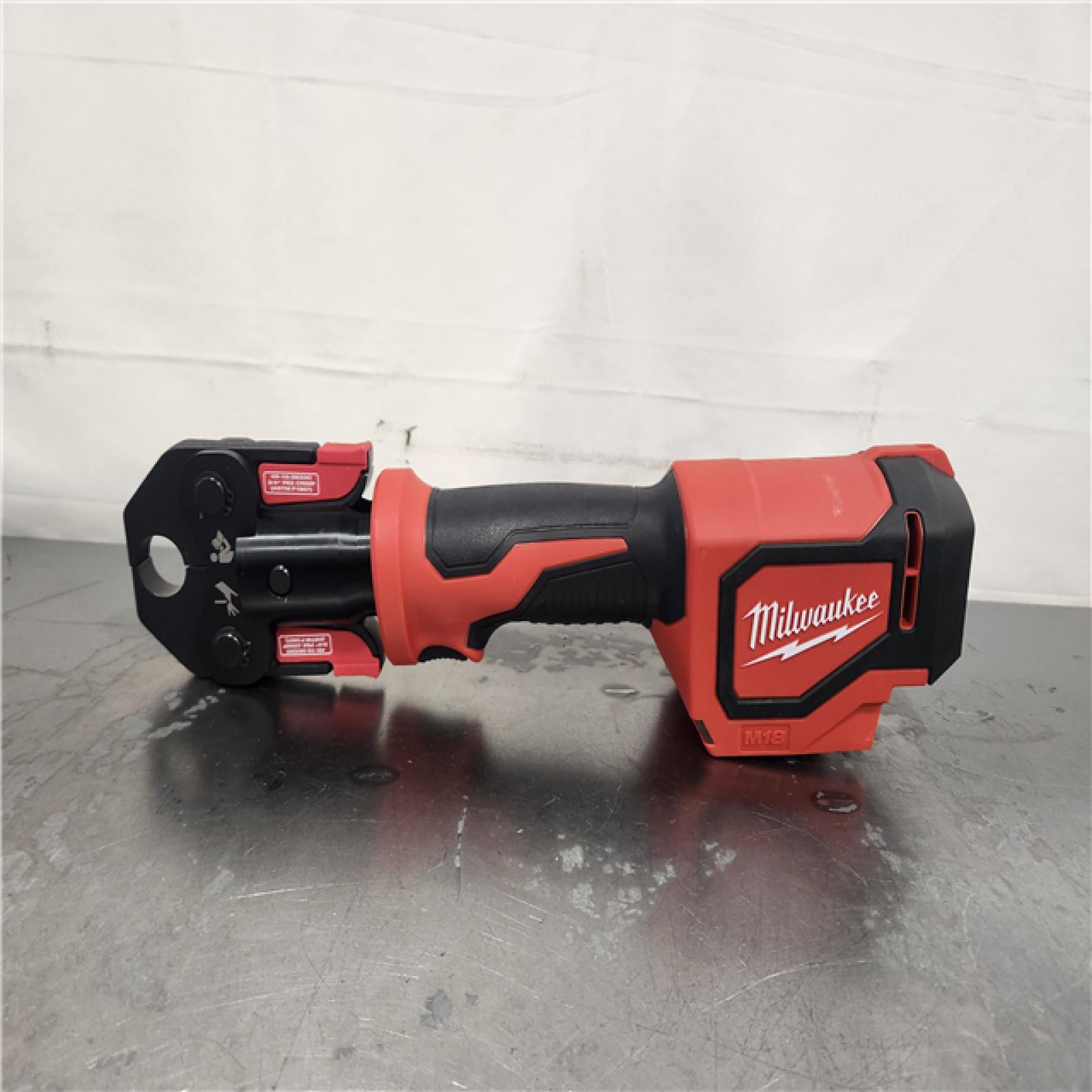 AS-IS- Milwaukee 18V Lithium-Ion Cordless Short Throw Press Tool Kit