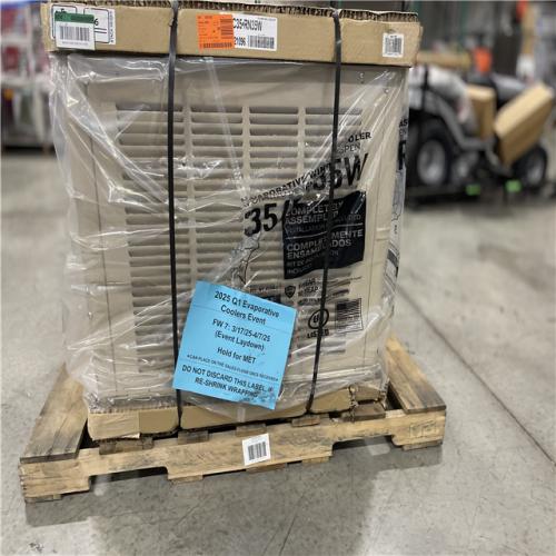 DALLAS LOCATION- NEW! Champion Cooler 3300 CFM 2-Speed Window Evaporative Cooler for 900 sq. ft. (with Motor and Remote Control)