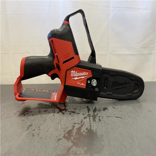 AS-IS- Milwaukee M12 FUEL 6 in. 12V Lithium-Ion Brushless Cordless Pruning Saw HATCHET