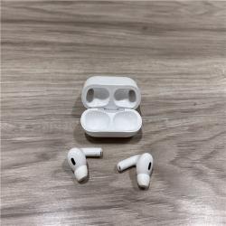 AS-IS Apple AirPods Pro (2nd Generation) with the USB-C MagSafe Charging Case