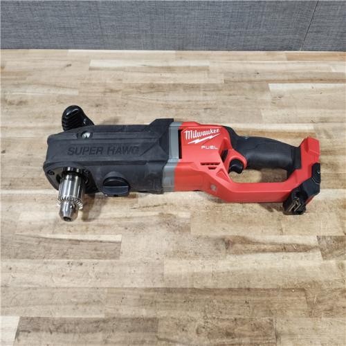 HOUSTON LOCATION - AS - IS Milwaukee FUEL 18V Lithium-Ion Brushless Cordless GEN 2 SUPER HAWG 1/2 in. Right Angle Drill (Tool-Only)