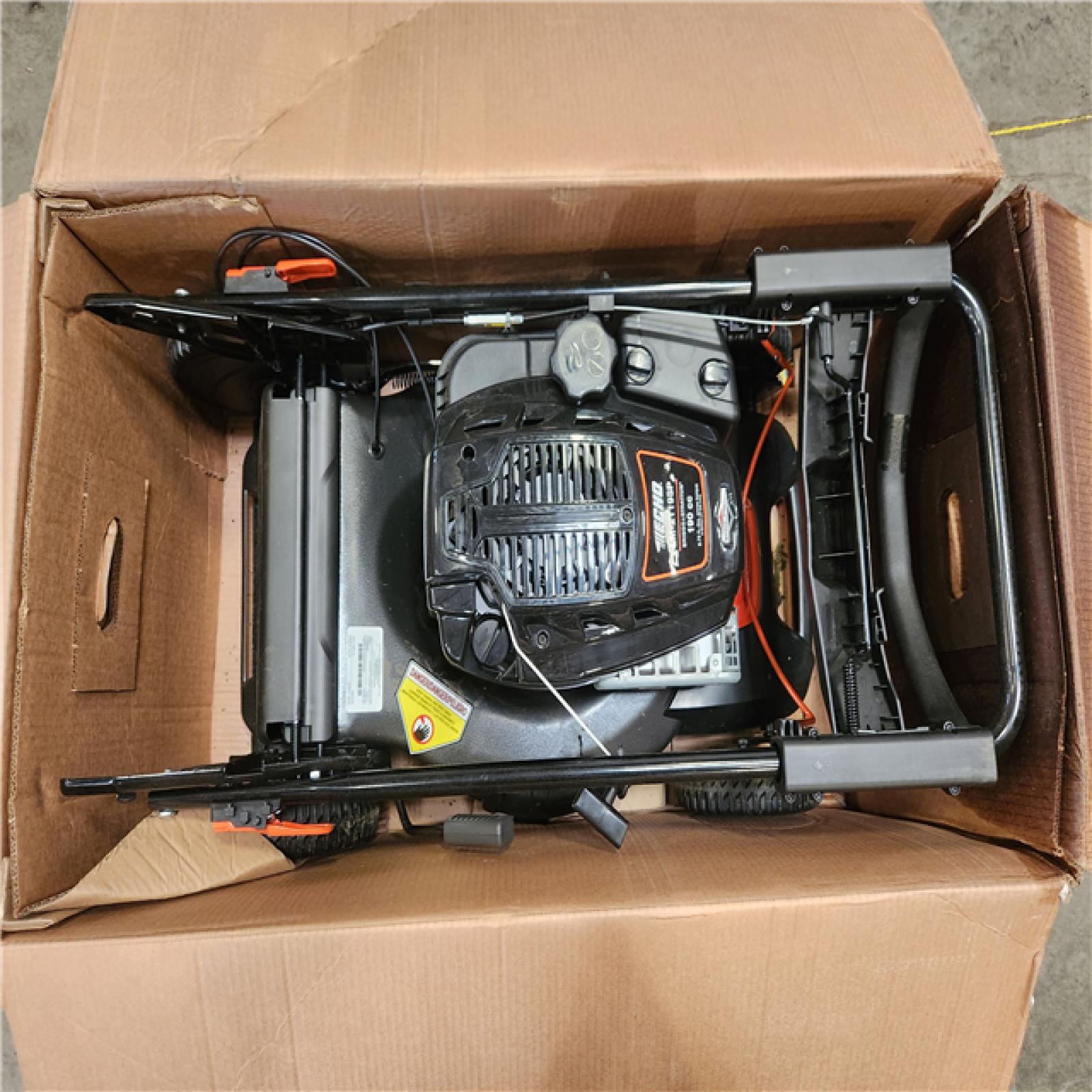 Phoenix AS-IS ECHO 21 in. 190 cc Briggs and Stratton Gas 3-in-1 Dual Blade RWD Self-Propelled Lawn Mower with Single Lever Deck Adjustment