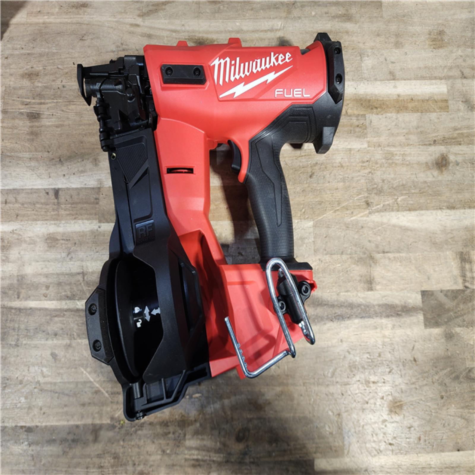 HOUSTON LOCATION - AS-IS (APPEARS LIKE NEW) Milwaukee M18 FUEL Coil Roofing Nailer (TOOL ONLY)