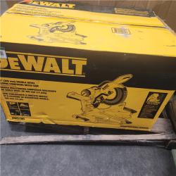 As-Is- DeWALT  12in Double Bevel Sliding Compound Miter Saw