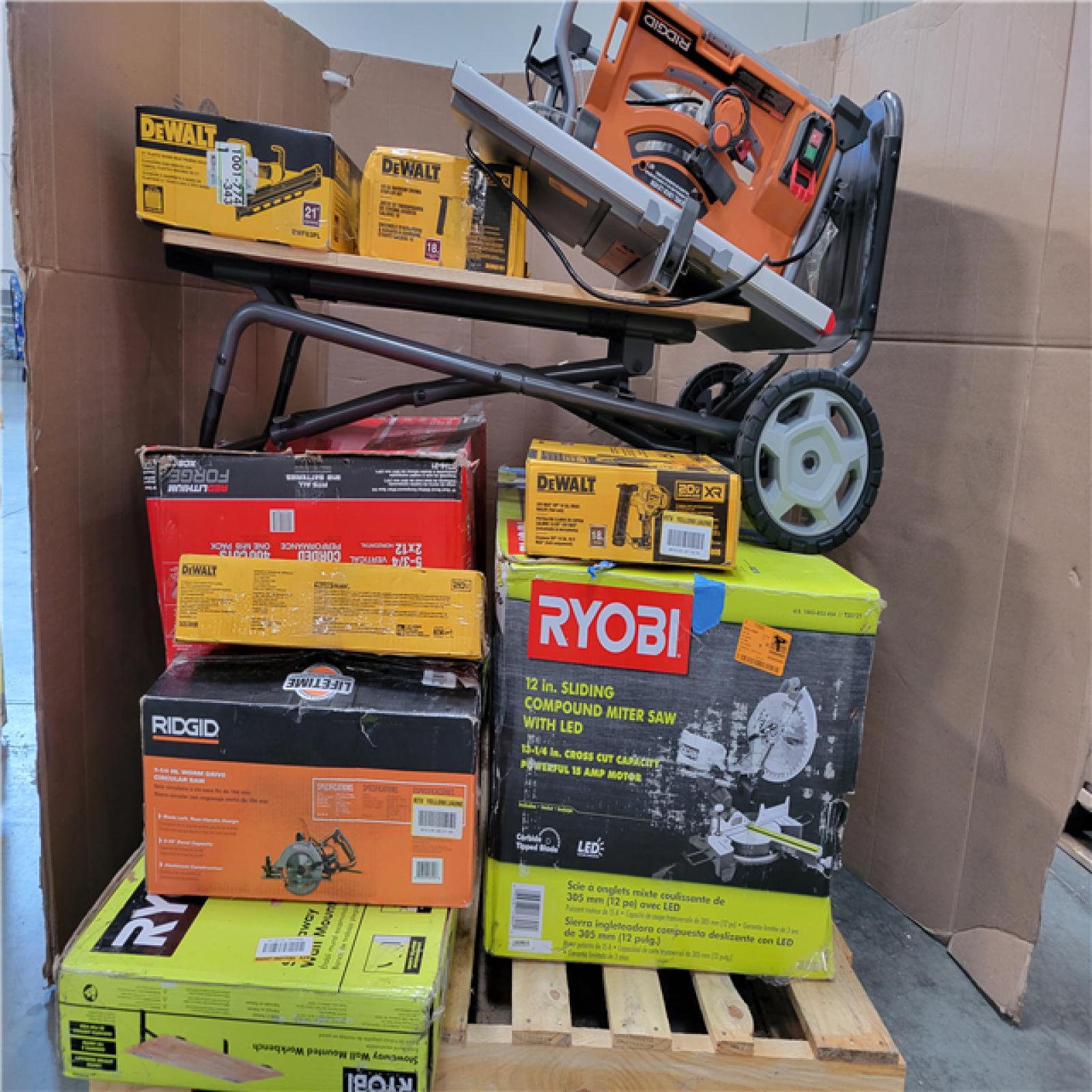 CALIFORNIA AS-IS TOOL PALLET