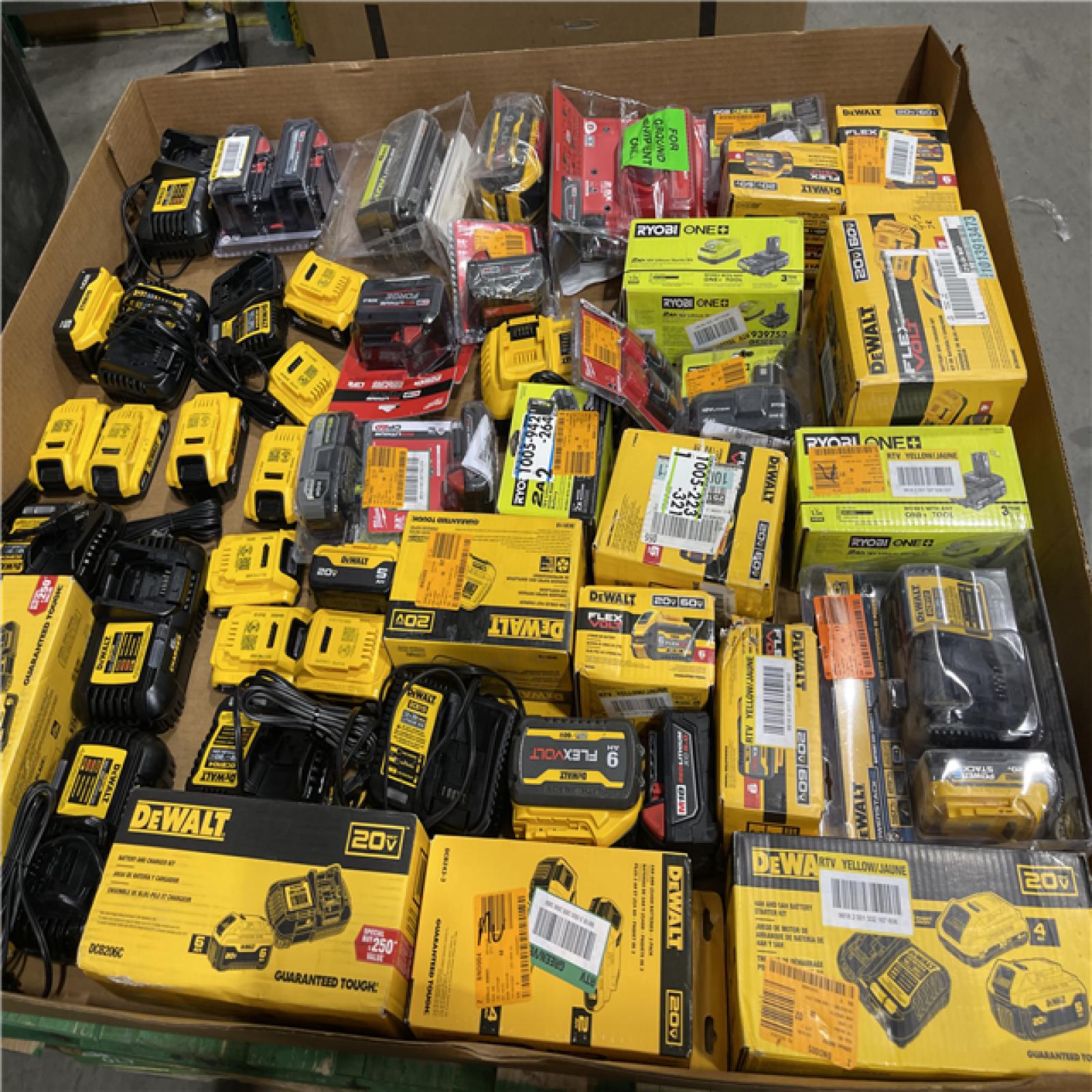 DALLAS LOCATION- AS-IS BATTERY PALLET