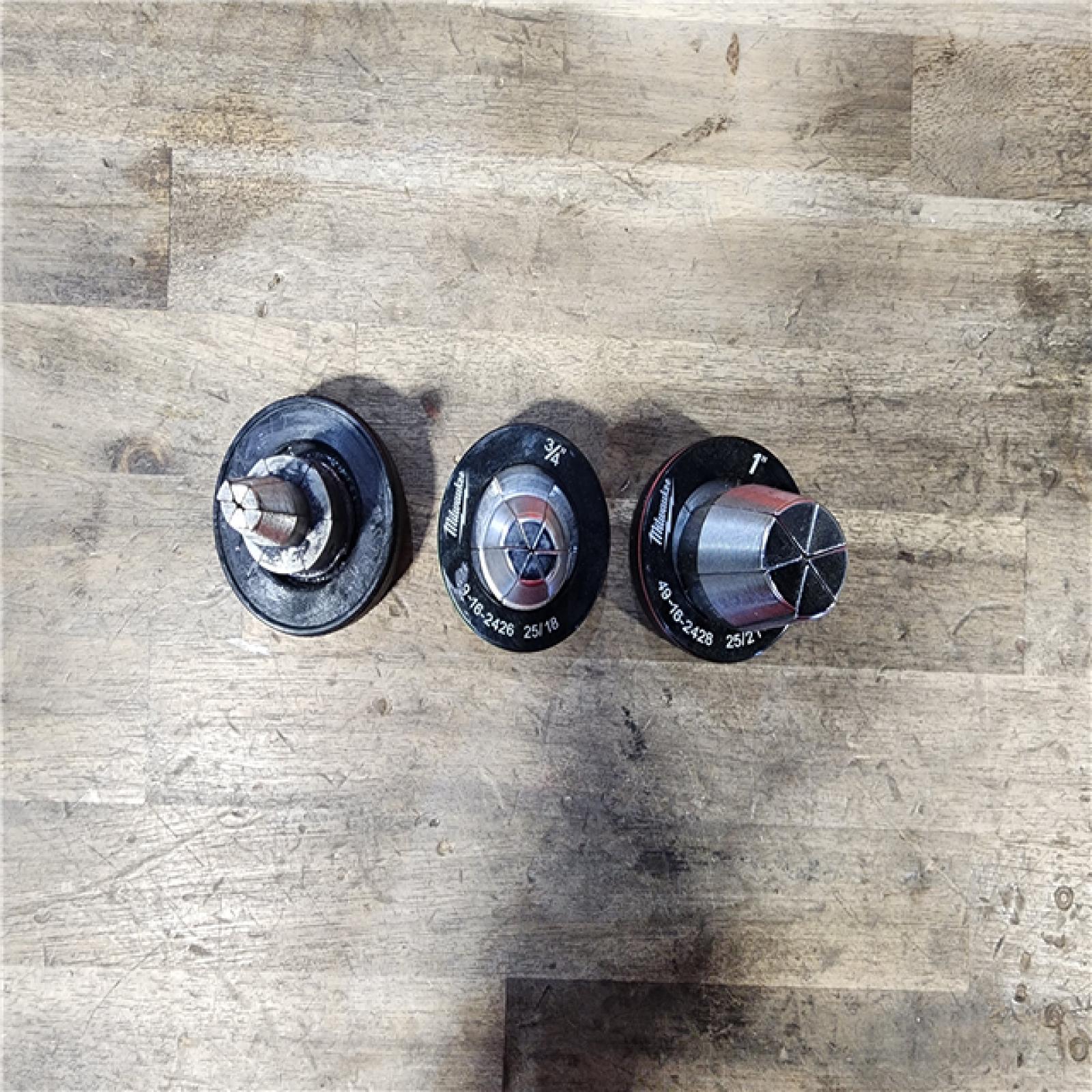 HOUSTON LOCATION - AS-IS Milwaukee M12 12-Volt Lithium-Ion Cordless PEX Expansion Tool Kit with (2) 1.5 Ah Batteries  (3) Expansion Heads and Hard Case