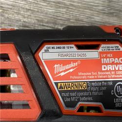 AS-IS  Milwaukee 12V Lithium-Ion Cordless Drill Driver/Impact Driver Combo Kit