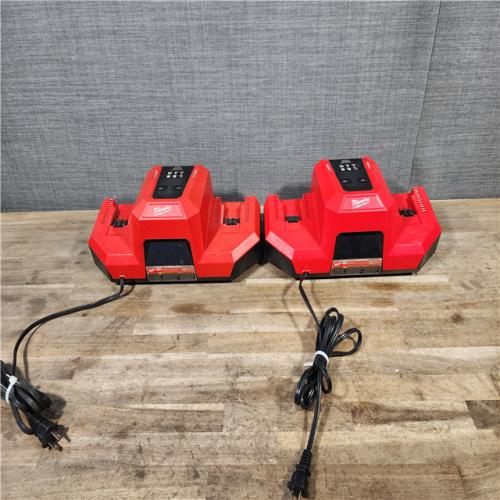 HOUSTON LOCATION - AS-IS MILWAUKEE BATTERY CHARGER PACK QTY - 2