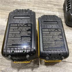AS-IS DEWALT 20V MAX Lithium-Ion Battery Kit with 5.0Ah and 2.0Ah Battery and Charger