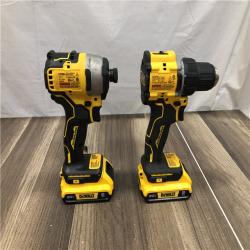 AS-IS DEWALT ATOMIC 20-Volt MAX Lithium-Ion Cordless Combo Kit