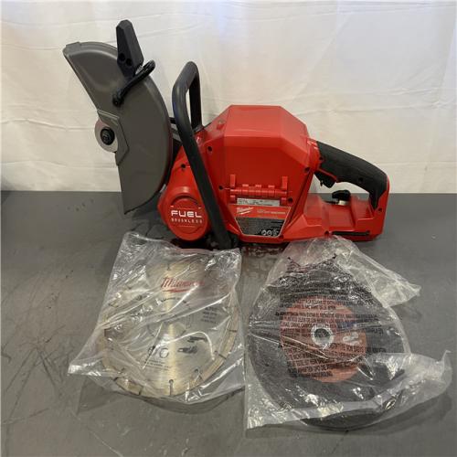 AS-IS - Milwaukee M18 FUEL ONE-KEY 18V Lithium-Ion Brushless Cordless 9 in. Cut Off Saw
