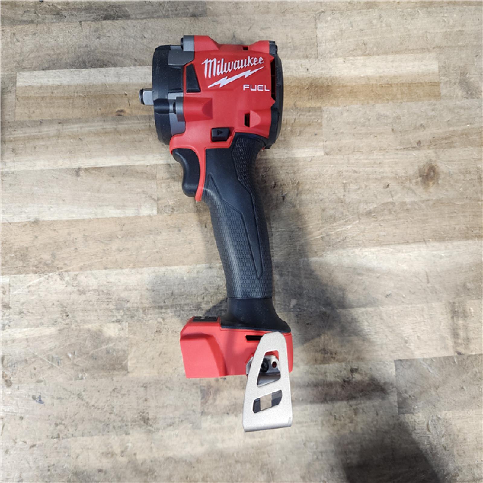 HOUSTON LOCATION - AS-IS Milwaukee FUEL GEN-3 18V Lithium-Ion Brushless Cordless 3/8 in. Compact Impact Wrench with Friction Ring W/ BATTERY & CHARGER