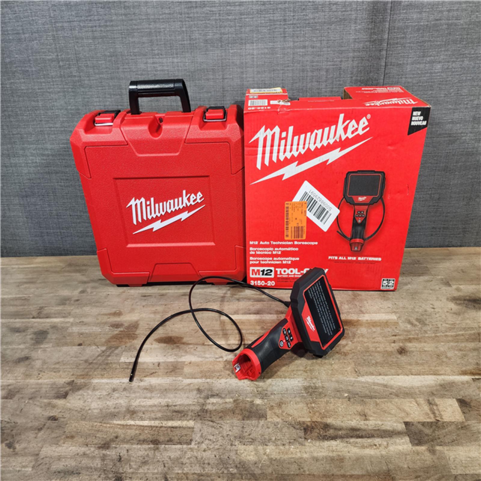 HOUSTON LOCATION - AS-IS (APPEARS LIKE NEW) Milwaukee M12 12V Lithium-Ion Cordless Auto Technician Borescope (Tool Only)