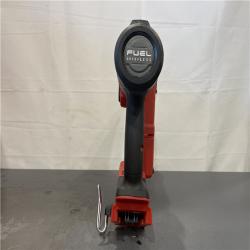 AS-IS- MILWAUKEE FUEL 18V Cordless 18-Gauge 1/4 in. Narrow Crown Stapler (Tool-Only)