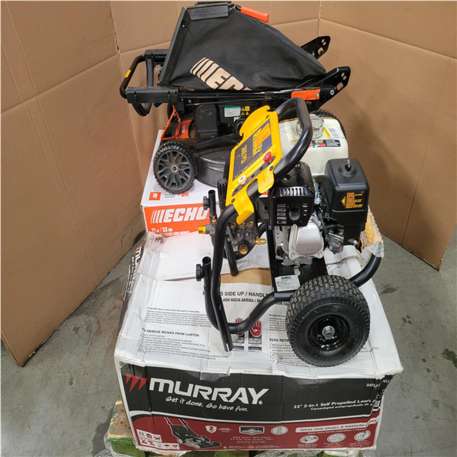 CALIFORNIA AS-IS OUTDOOR POWER EQUIPMENT