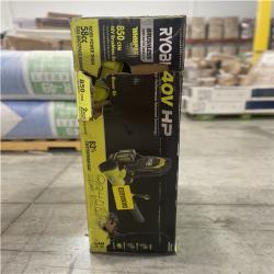 DALLAS LOCATION- AS-IS RYOBI 40V HP Brushless 850 CFM Backpack Blower Kit
