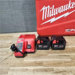 HOUSTON LOCATION - AS-IS Milwaukee FUEL 18V Lithium-Ion Brushless Cordless Hammer Drill and Impact Driver Combo Kit