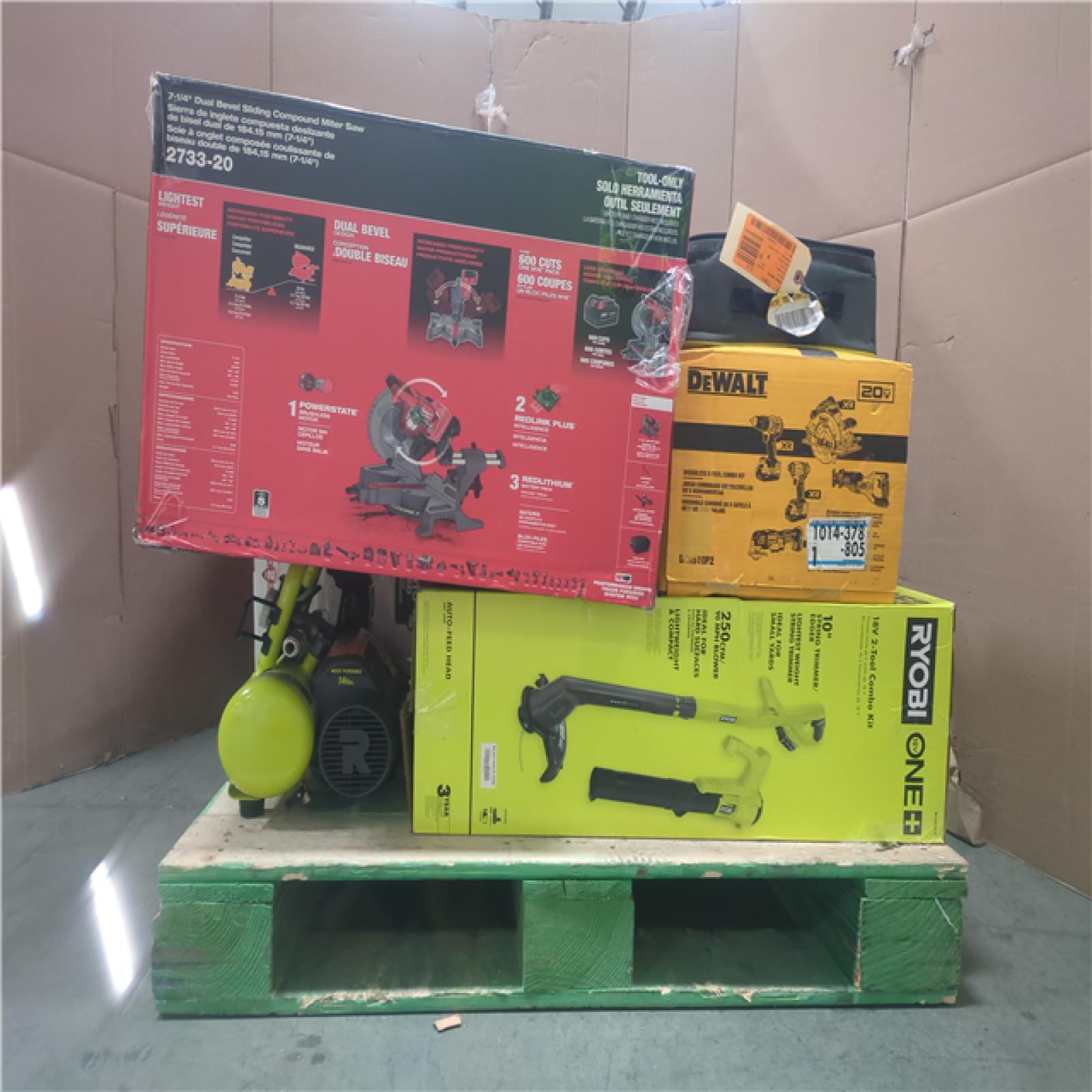 CALIFORNIA AS-IS TOOL PALLET