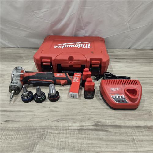 AS-IS Milwaukee M12 12-Volt Lithium-Ion Cordless PEX Expansion Tool Kit