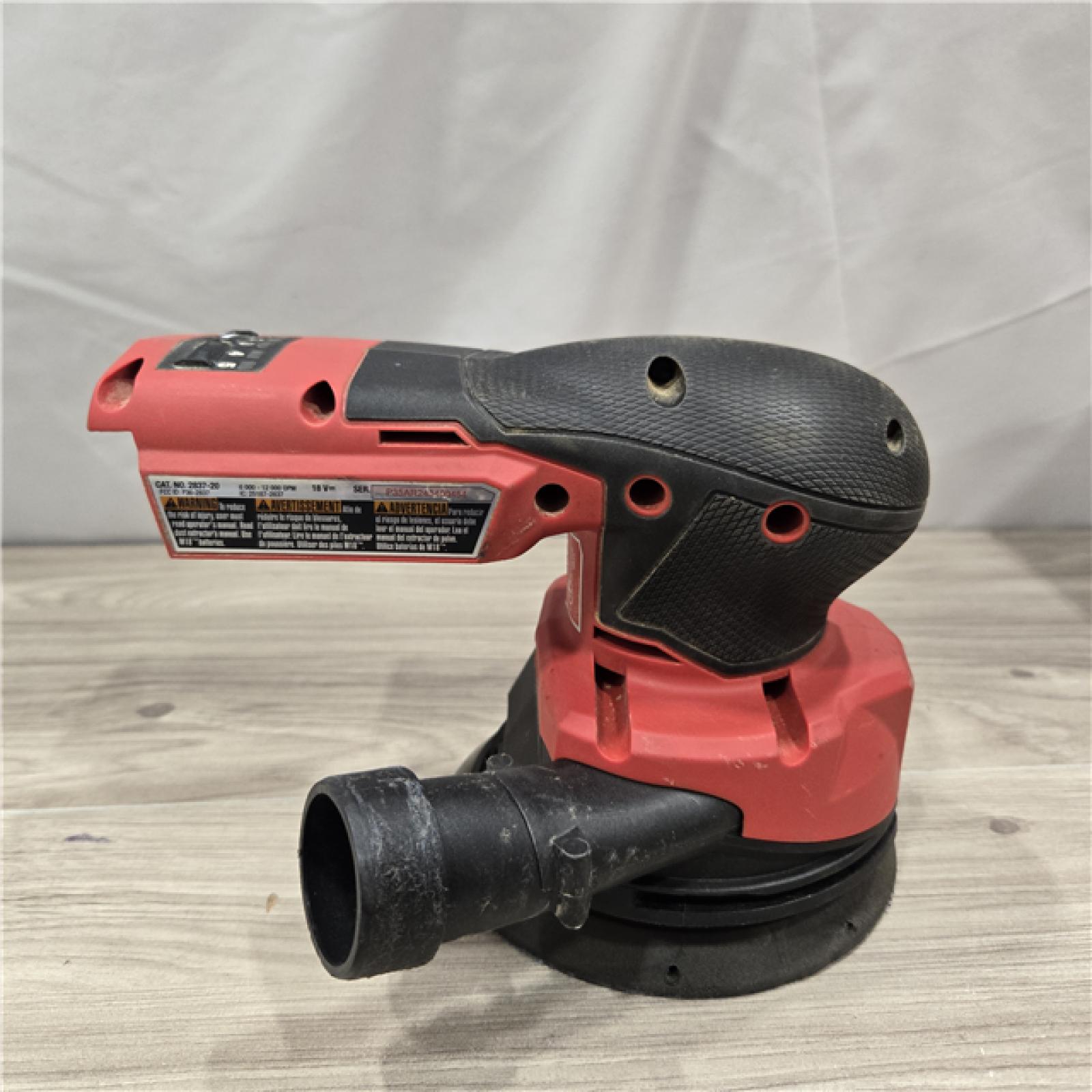 AS-IS Milwaukee M18- FUEL 5 Random Orbital Sander (Tool-Only)