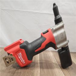 AS-IS- Milwaukee M12 12-Volt Lithium-Ion Cordless Rivet Tool (Tool-Only)