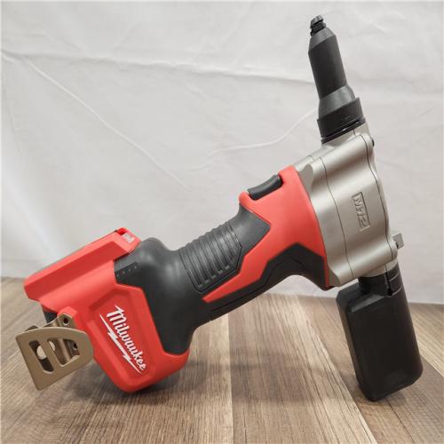 AS-IS- Milwaukee M12 12-Volt Lithium-Ion Cordless Rivet Tool (Tool-Only)