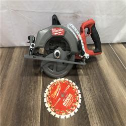 AS-IS Milwaukee FUEL 18V Lithium-Ion Cordless 7-1/4 in. Rear Handle Circular Saw (Tool-Only)
