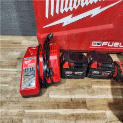 HOUSTON LOCATION - AS - IS Milwaukee FUEL 18V Lithium-Ion Brushless Cordless Hammer Drill and Impact Driver Combo Kit