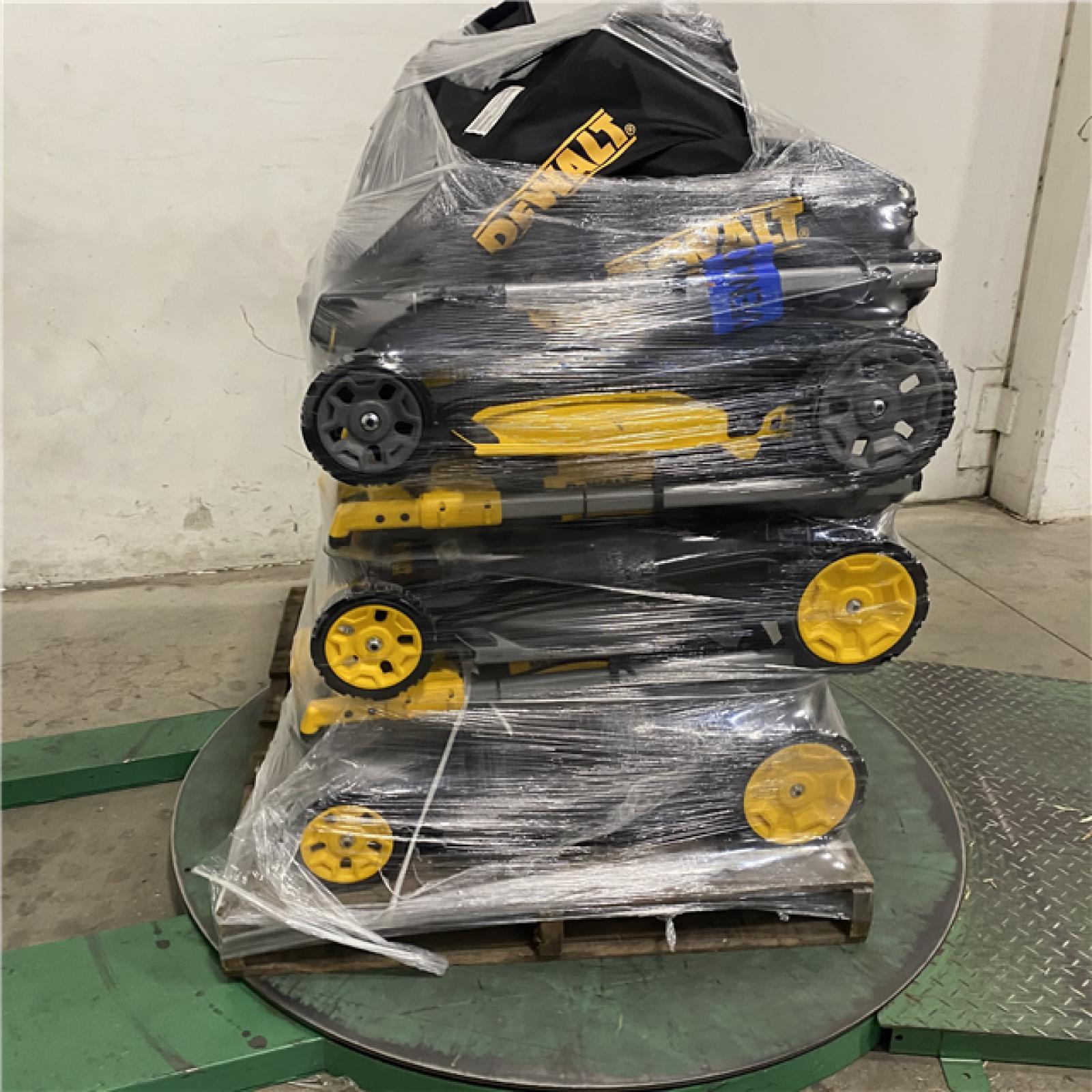 Dallas Location - As-Is DEWALT Lawn Mower Pallet