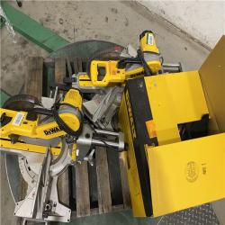 Dallas Location - As-Is DEWALT Compound Miter Saw (Lot Of 3)