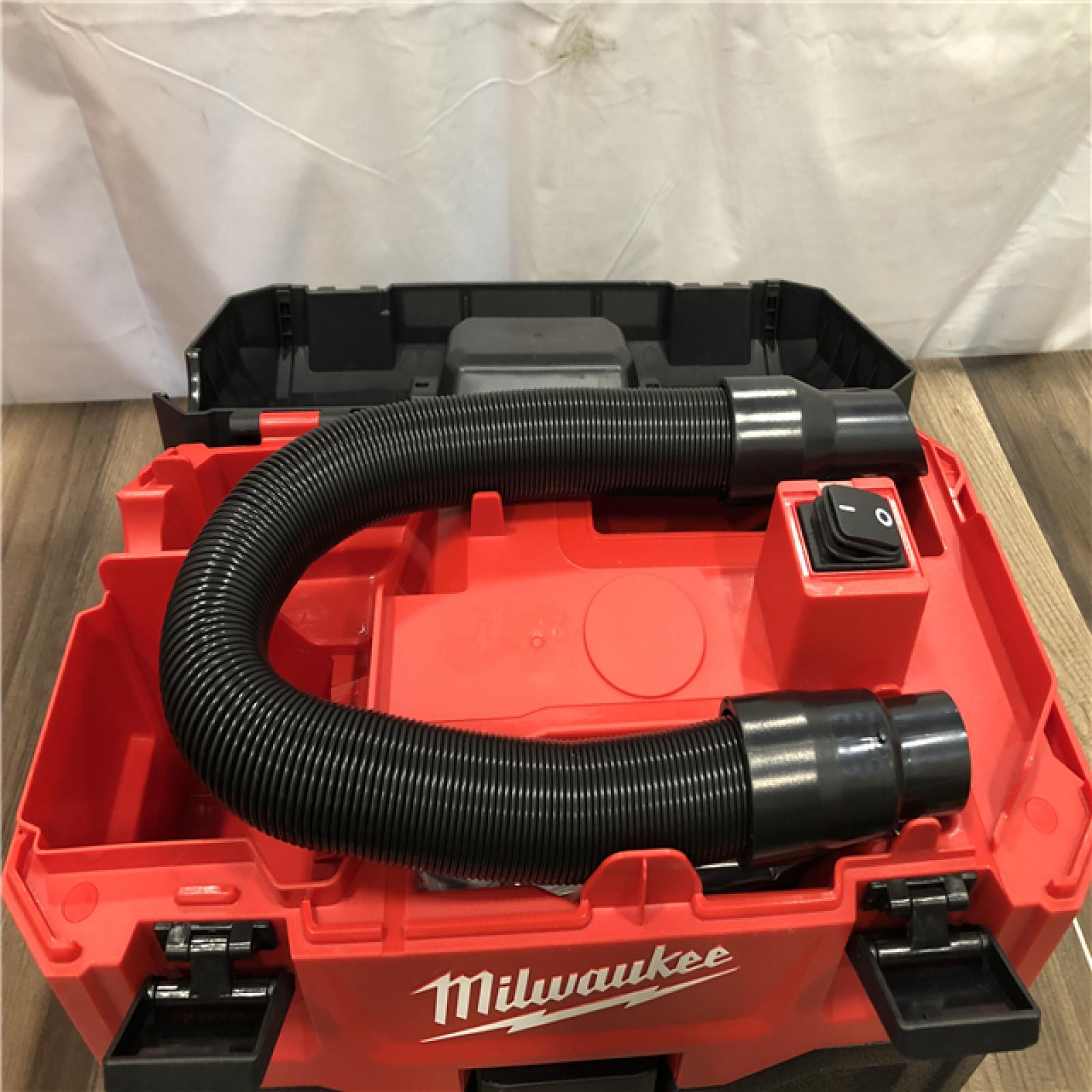 AS-IS Milwaukee 18-Volt 2 Gal. Lithium-Ion Cordless Wet/Dry Vacuum (Vacuum-Only)