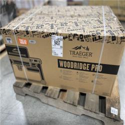 DALLAS LOCATION - Traeger Woodridge Pro Wi-Fi Pellet Grill and Smoker in Black