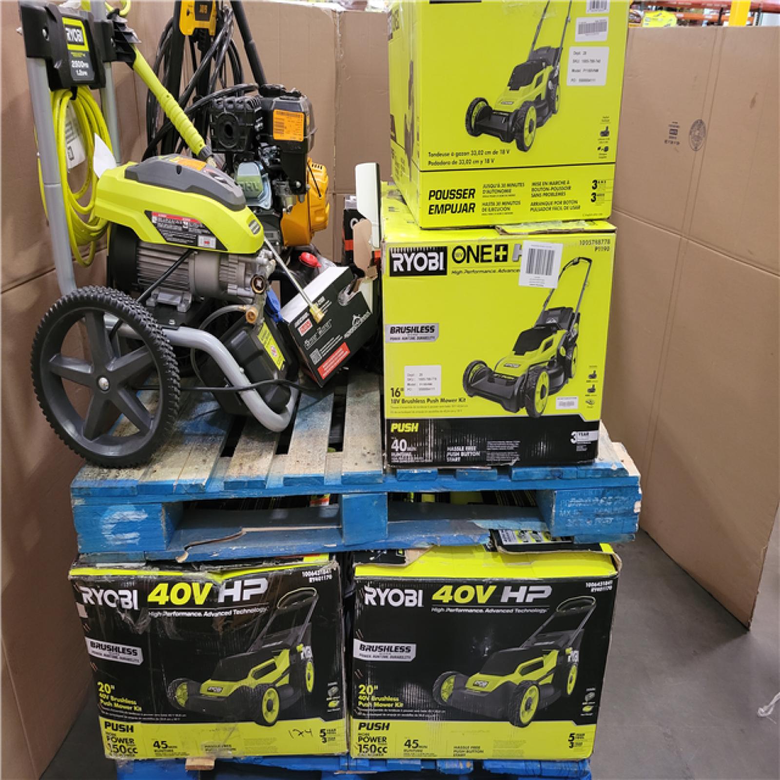 CALIFORNIA AS-IS OUTDOOR POWER EQUIPMENT