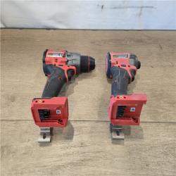 AS-IS Milwaukee FUEL 18V Cordless Hammer Drill and Impact Driver Combo Kit