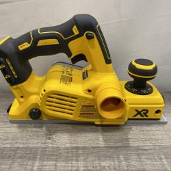 AS-IS DEWALT 20V MAX XR Cordless Brushless 3-1/4 in. Planer (Tool Only)