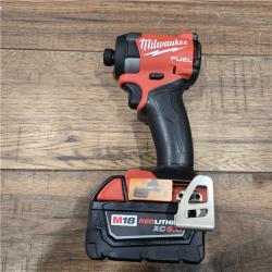 GOOD- MILWAUKEE FUEL 18V Lithium-Ion Brushless Cordless Hammer Drill and Impact Driver Combo Kit (2-Tool) with 2 Batteries