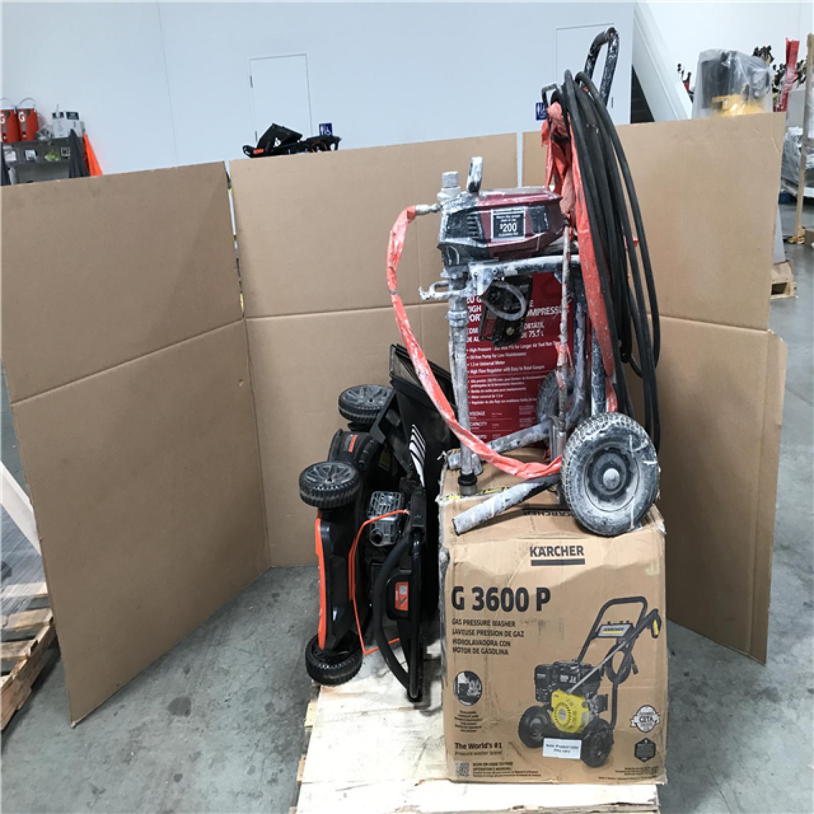 CALIFORNIA AS-IS OUTDOOR POWER EQUIPMENT
